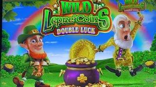 REVENGE ON NEW LEPRE'COINS ! GOLD GUY JUMPED UP !! WILD LEPRE'COINS DOUBLE LUCK Slot栗スロ