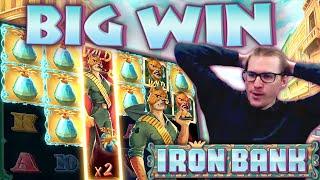 BIG WIN on Iron Bank Slot - £8 Bet!