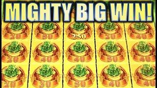 •MIGHTY BIG WIN!!• BIG MONEY GREEN (MIGHTY CASH) Slot Machine Bonus (Aristocrat) [REPOST]