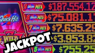 HIGH LIMIT QUICK HIT FEVER FREE GAMES  HUGE JACKPOT  HIGH LIMIT QUICK HITS LIVE SLOT PLAY