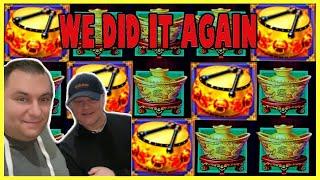 WE DID IT AGAIN ON DANCING DRUMS EXPLOSION