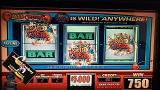 Massive Jackpot Win on Wild Cherry High Limit Slot