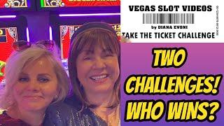 IT'S ON! TWO TAKE A TICKET CHALLENGES!
