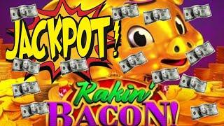 JACKPOT! IT'S RAINING MONEY ON RAKIN' BACON!