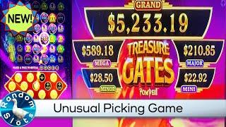 New️Treasure Gates Pompeii Slot Machine Bonus