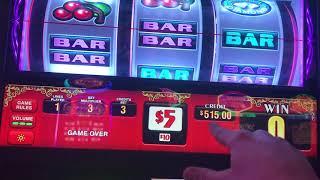 Blazing 7's & Pinball Slot Machine - High Limit - Bonus Game - $5 & $10 Denomination