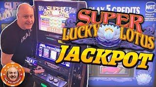 SUPER LUCKY WIN! Huge 3 Reel Line Hit  ️Super Lucky Lotus Slots | The Big Jackpot