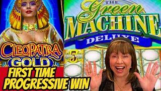 1st TIME PROGRESSIVE ON GREEN MACHINE!