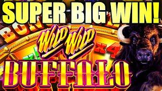 SUPER BIG WIN! WILD WILD BUFFALO & DRAGON LINK ON FIRE! Slot Machine (ARISTOCRAT GAMING)