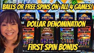 I DID IT! 4 MACHINES-4 BONUSES & WINS