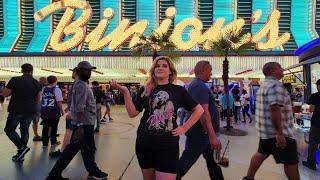 I Stayed in the Cheapest Room at BINION'S in Downtown Las Vegas..