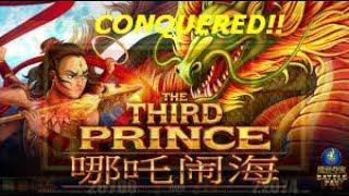 Slayed the dragon 3rd Prince slot machine Conquered!! Aristocrat slot machine pokie Free spins bonus