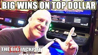HUGE WIN$ on Top Dollar Slots | The Big Jackpot