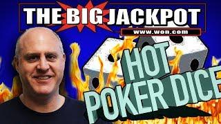 HOT POKER DICE HANDPAY!  RAJA WIN$ !!! | The Big Jackpot