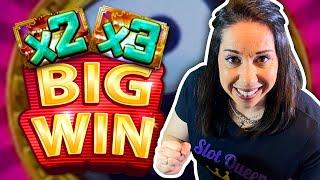️ SLOT QUEEN TRAVELS & GETS A BIG WIN  SLOT HUBBY GETS CHEESE