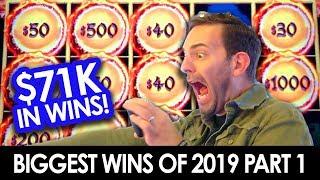 BIGGEST WINS OF 2019  $71,000 in JACKPOTS and MORE!  Part 1 of 3