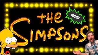 Big Wins!  New Slot Alert! Bonuses and Live Play on NEW Simpsons Slot Machine