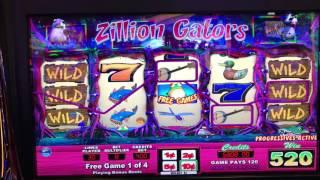 Zillion Gators bonus round at sea | The Big Jackpot