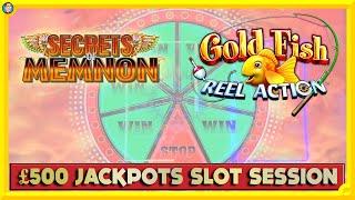 Gold Fish Reel Action, Fortunes of Horus, Secret of Memnon & More!