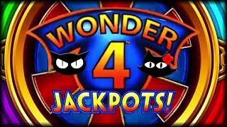 Wonder 4 Jackpots! • The Slot Cats •