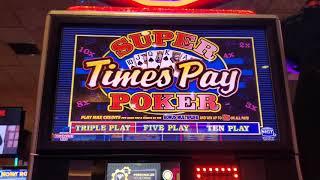 HAPPY HOLIDAYS EPISODE, LAST OF 2019. DANCING DRUMS & DD EXPLOSION, SUPER TIMES PAY VIDEO POKER