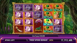 TIGER TEMPTRESS Video Slot Casino Game with a TIGER TALES FREE SPIN BONUS