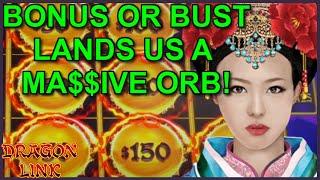 HIGH LIMIT Dragon Link Autumn Moon MASSIVE HANDPAY JACKPOT $50 Bonus Slot Machine EPIC COMEBACK