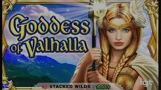 Goddess of Valhalla Slot Play High Limit Jackpots