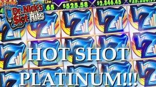 **NEW GAME!!!/NICE BONUSES!!!** Hot Shot Platinum Slot Machine & Others