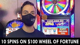 $1,000 in Spins on $100 Wheel of Fortune Tons of Slot Bonuses