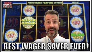 My WAGER SAVER was a JACKPOT HANDPAY! Best wager saver ever on Dollar Storm Slot Machine!
