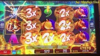 BIG WINSTORMIN 7's Slot Max bet $5 on Free Play / TROJAN TREASURE Slot Bet $2.50/ MAMMOTH POWER