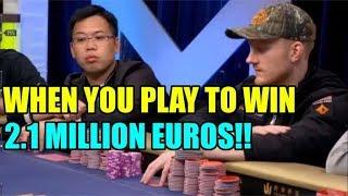 When You Play to Win 2.1 Million Euros!!