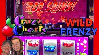 BETTING BIG WHILE HUNTING FOR RED SCREENS | CRAZY CHERRY AND HUNT FOR NEPTUNE'S GOLD
