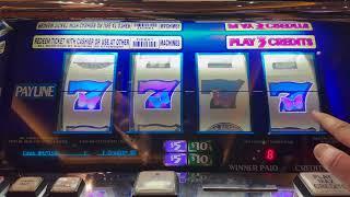 Triple Butterfly Sevens - Double Top Dollar $50 Spins - Double Diamond 9 Line