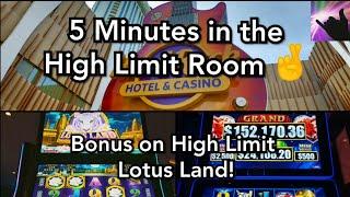 5 Minutes in the High Limit Room - At Hard Rock Atlantic City