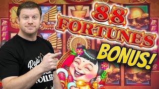 88 Fortunes Line Hit Jackpot  Big Win Handpay