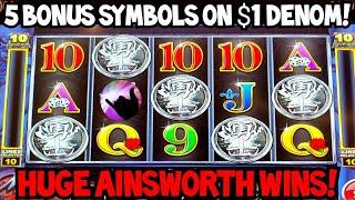 5 Bonus Symbols Pay That Much?!  Ming Warrior, Action Dragons & Eagle Bucks