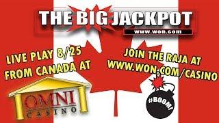 Live Omni Casino Play from Canada | The Big Jackpot