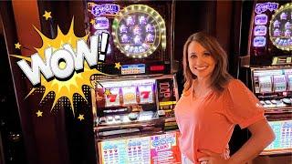 I Won Huge at Aria! Let's Get Those Slot Jackpots! Pinball & Cleo 2! Up to $109 Bets!