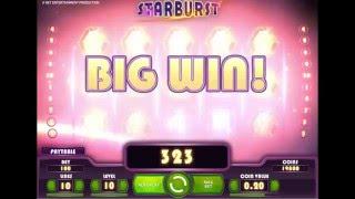 NETENT Starburst Slot REVIEW Featuring Big Wins With FREE Coins