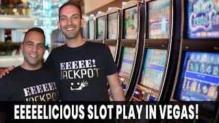 LIVE Eeeeelicious Slot Play in Vegas with Jason  at The D Casino