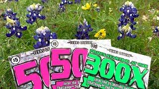 $30 300X or $5 50X! Which One Pays?  TEXAS LOTTERY Scratch Off Tickets