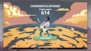 NETENT Jimi Hendrix slot REVIEW Featuring Big Wins With FREE Coins
