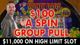 $11,000 HIGH LIMIT Group Slot Pull  $100/SPIN - $1,000/PERSON at Choctaw #ad