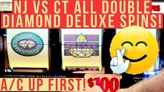 Old School Slots Presents: Double Diamond Deluxe With $100 Spins & All Denoms! Atlantic City Vs. CT!