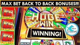 MAX BET! BACK TO BACK BONUSES! Heat 'Em Up Slot Machine *NEW SLOT!
