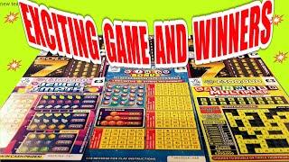 CRACKING SCRATCHCARD GAME ""JEWEL SMASH""CASHWORD MULTIPLIER ""GOLD 7s"WIN ALL"SPIN £100"BINGO BONUS