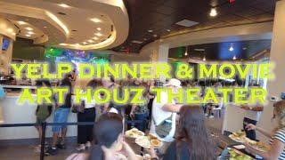 Yelp Dinner & Movie at Art Houz Theater Palate Restaurant & Bar Las Vegas