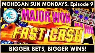 *MAJOR WON!* Mohegan Sun Mondays Ep. 9 - FAST CASH Slot Machine On Fire!